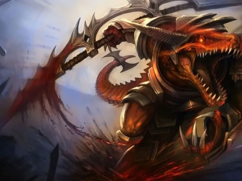 Đội hình mạnh nhất với tướng Renekton 