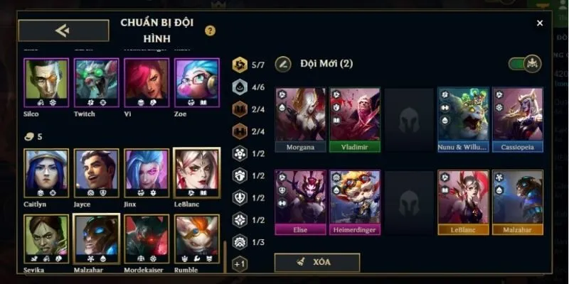 Top tướng carry gây sát thương phép