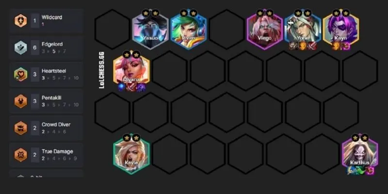 Tướng carry vật lý dtcl hot