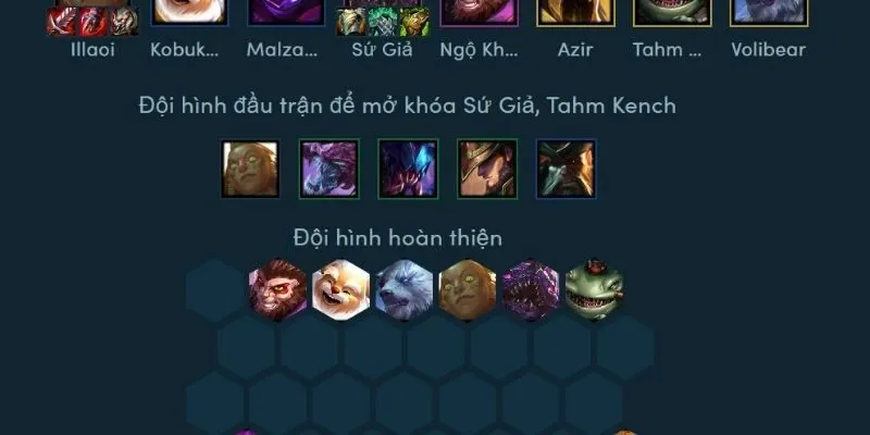 Các tướng hệ đấu sĩ mạnh