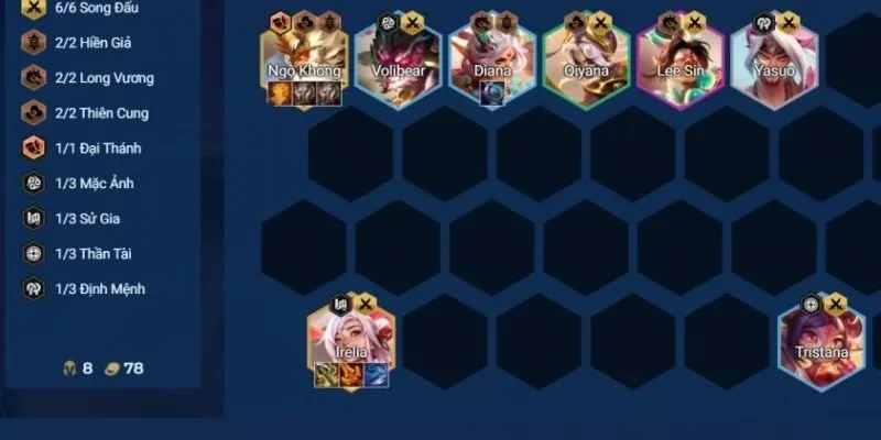 Những tướng song đấu mạnh